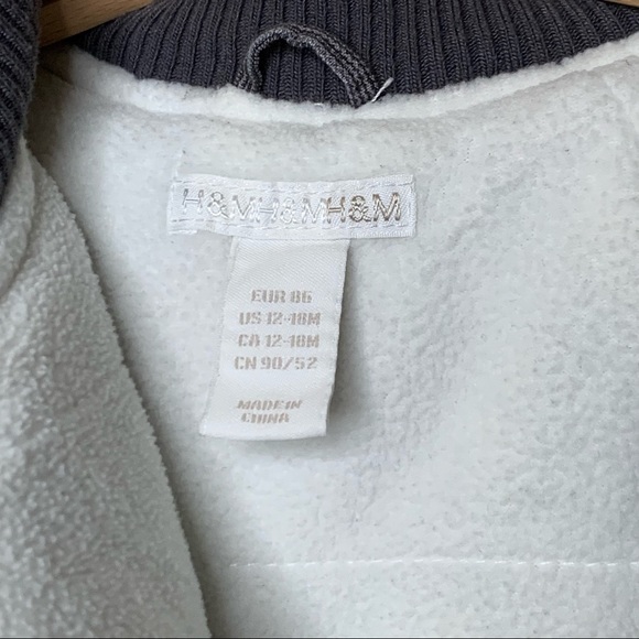 H&M: Grey Woven Jacket - Picture 6 of 9